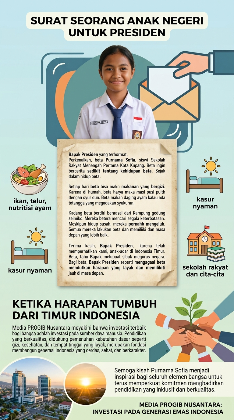Surat Seorang Anak Negeri untuk Presiden: Ketika Harapan Tumbuh dari Timur Indonesia